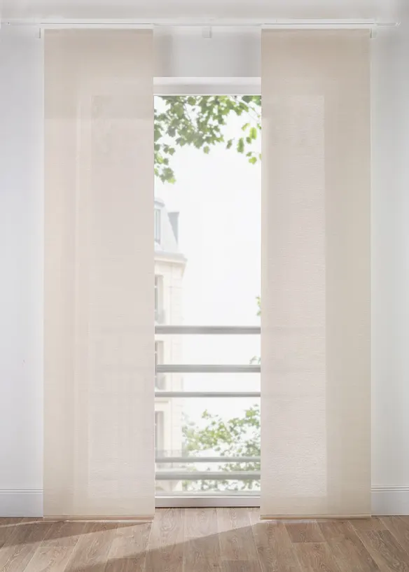 Schiebegardine mit Struktur (1er Pack), bonprix