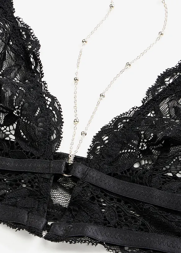 Bustier und Strapsstring Ouvert (2-tlg.Set), bonprix