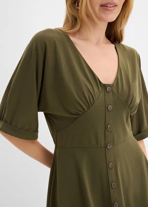 Tailliertes Minikleid, bonprix