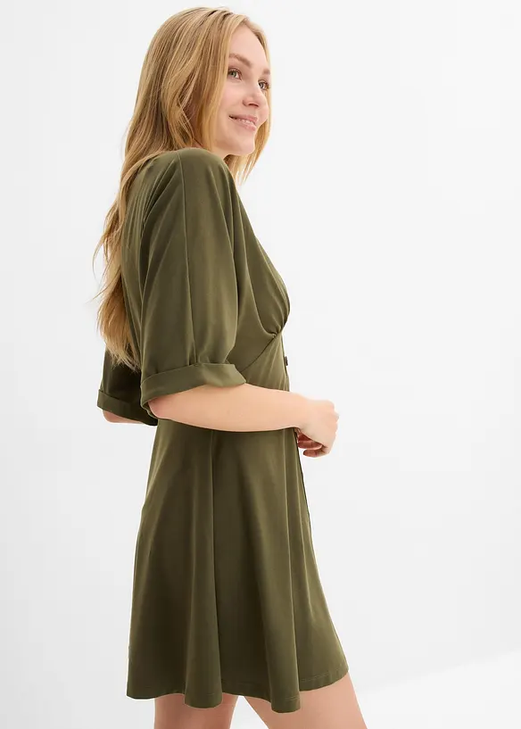 Tailliertes Minikleid, bonprix