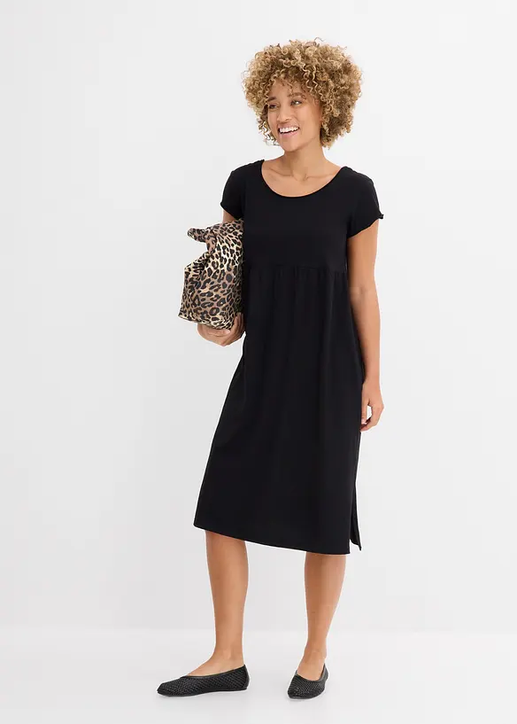 Midikleid aus reiner Bio-Baumwolle, bonprix