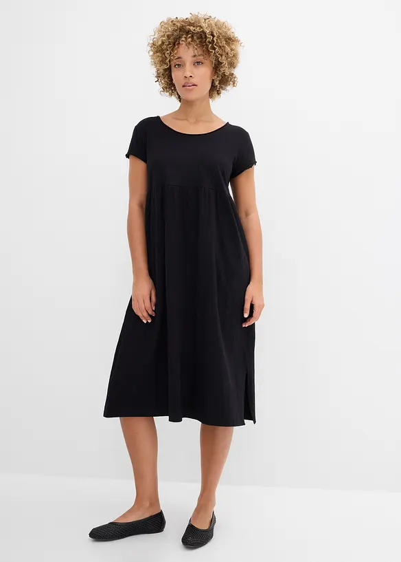 Midikleid aus reiner Bio-Baumwolle, bonprix