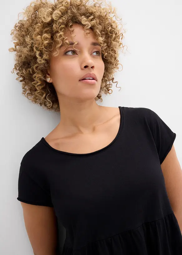 Midikleid aus reiner Bio-Baumwolle, bonprix