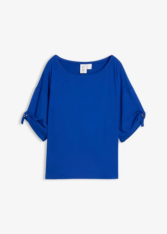 T-Shirt mit U-Boot-Ausschnitt, bonprix