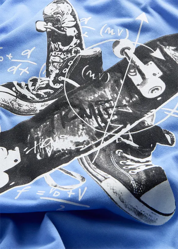 T-shirt &agrave; imprim&eacute; skater, bonprix