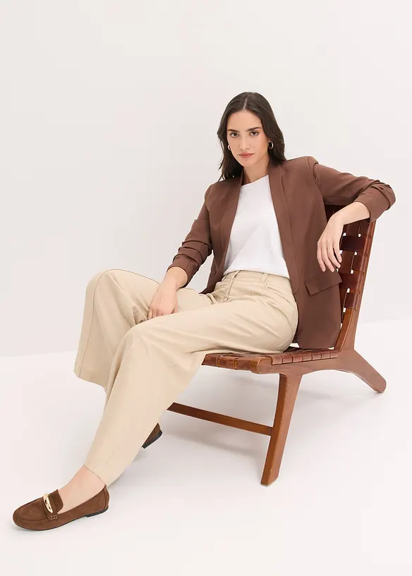 Blazer mit Raffung, bonprix