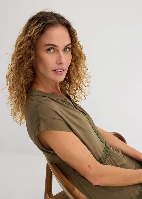 Tunika-Kleid aus softem Viskose-Mix, bonprix