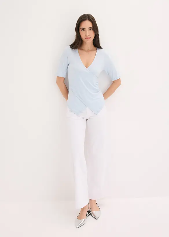 T-shirt doux en viscose extensible, bonprix