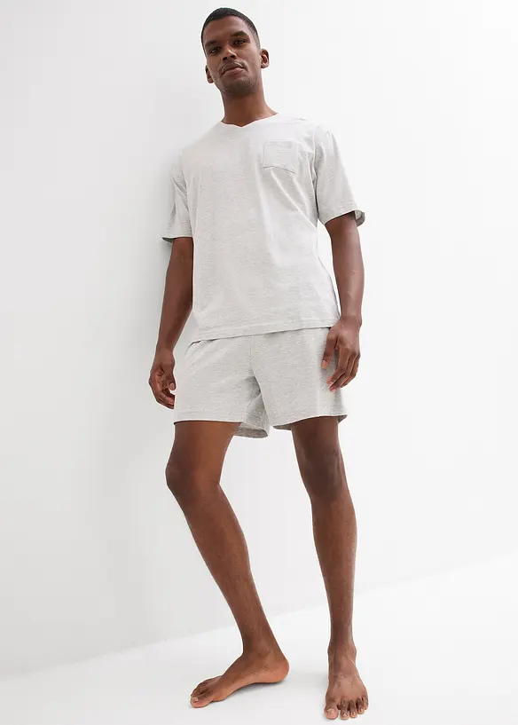 Lot de 2 pyjashorts (ens. 4&nbsp;pces), bonprix