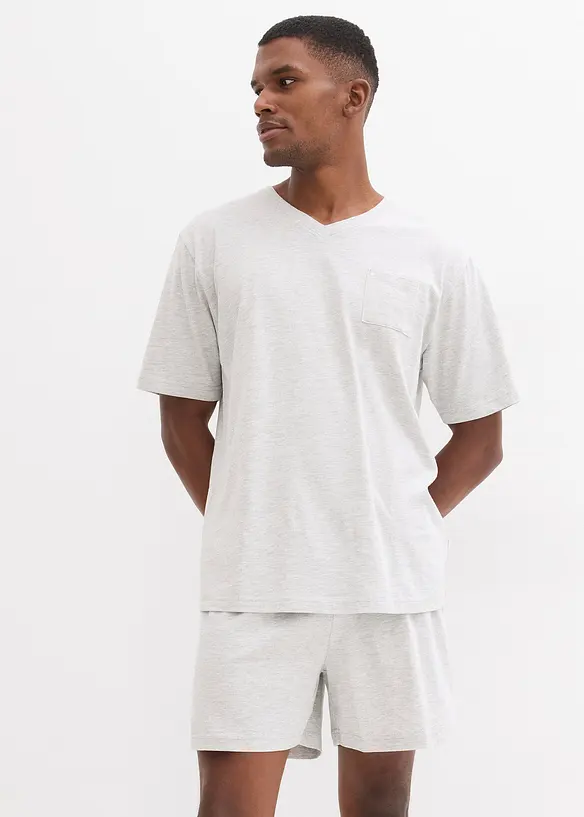 Lot de 2 pyjashorts (ens. 4&nbsp;pces), bonprix