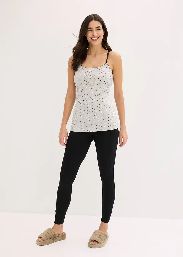 Stilltop mit Bio-Baumwolle  (2er Pack), bonprix