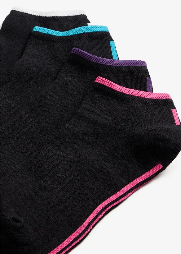 Sneakersocken (8er Pack) mit Bio-Baumwolle, bonprix