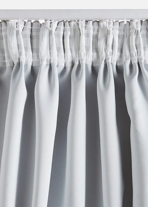 Abdunkelnder Vorhang mit Farbverlauf (1er Pack), bonprix