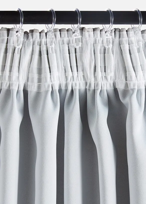 Abdunkelnder Vorhang mit Farbverlauf (1er Pack), bonprix