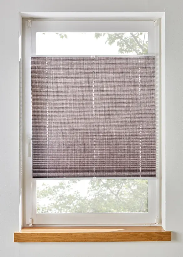 Verdunkelungsplissee gemustert, bonprix