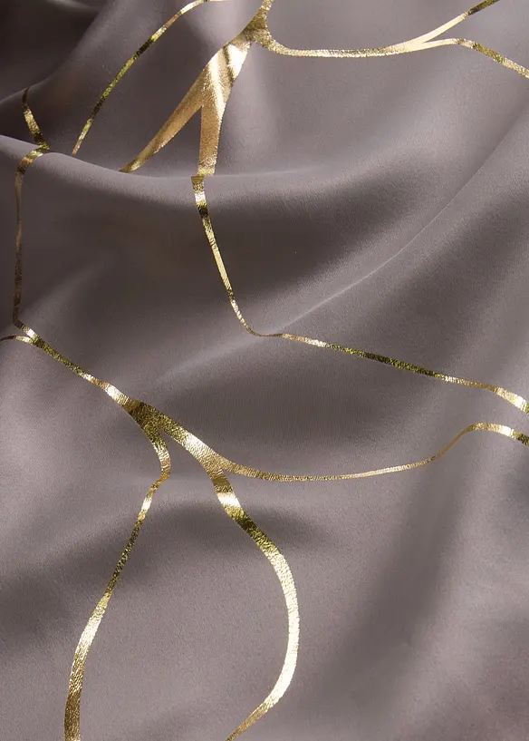 Abdunkelnder Vorhang mit Glanzdruck (1er Pack), bonprix