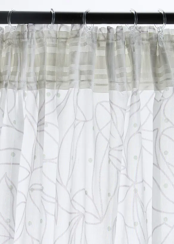 Gardinen aus nachhaltigem Polyester (2er Pack), bonprix