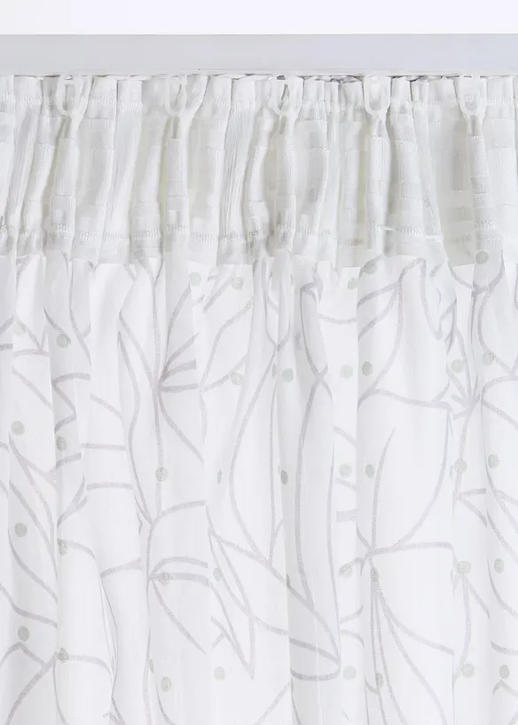 Gardinen aus nachhaltigem Polyester (2er Pack), bonprix