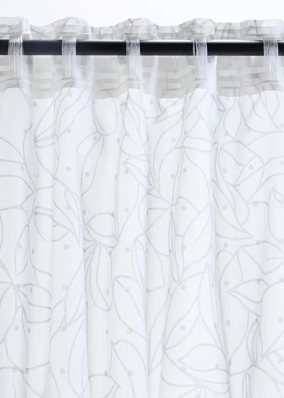 Gardinen aus nachhaltigem Polyester (2er Pack), bonprix