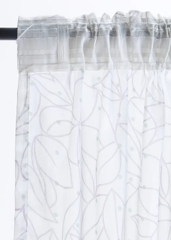 Gardinen aus nachhaltigem Polyester (2er Pack), bonprix