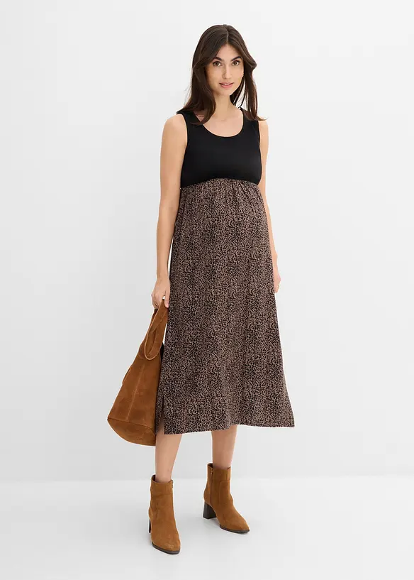 Ensemble robe et pull 3en1 pour la grossesse et l&rsquo;allaitement (ens. 2 pces), bonprix