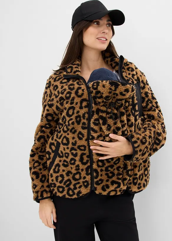 Veste de grossesse et de portage en sherpa, bonprix