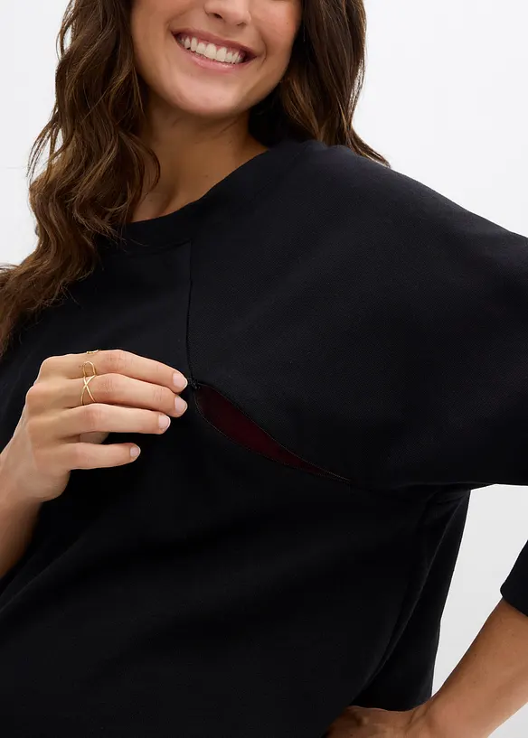 Sweat de grossesse et d&rsquo;allaitement en coton, bonprix