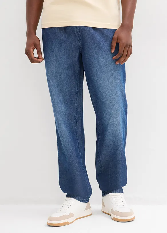 Classic Fit Schlupfjeans in sommerlichem Denim (2er Pack), bonprix