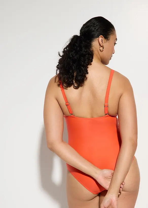 Light Shape-Badeanzug mit V-Ausschnitt, bonprix