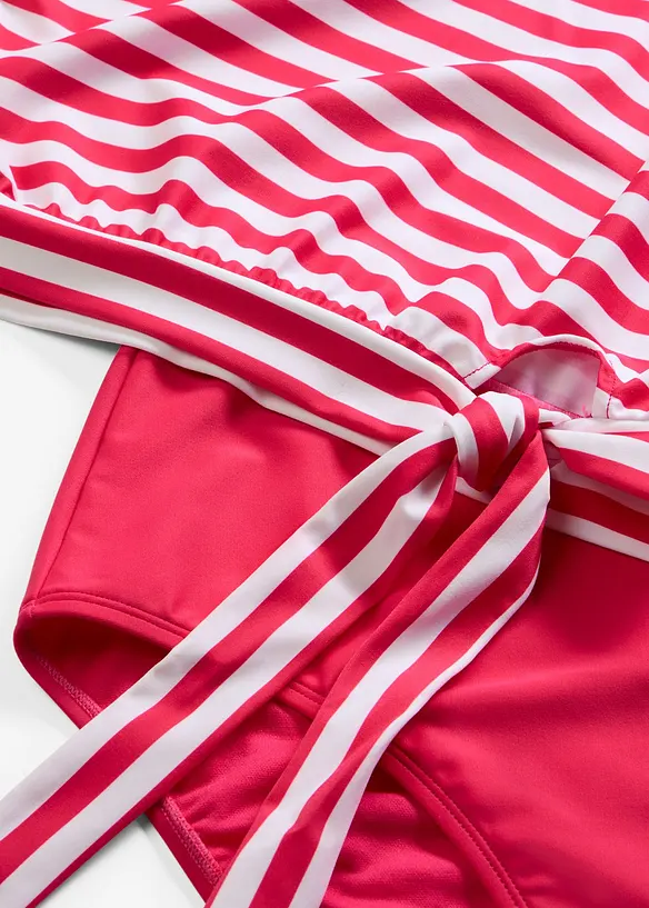 Oversize-Tankini mit abnehmbaren Tr&auml;gern (2-tlg.Set), bonprix