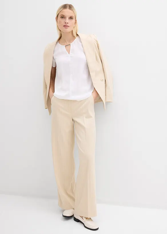 Tunika aus feinem Satin, bonprix