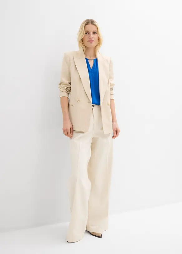 Tunika aus feinem Satin, bonprix