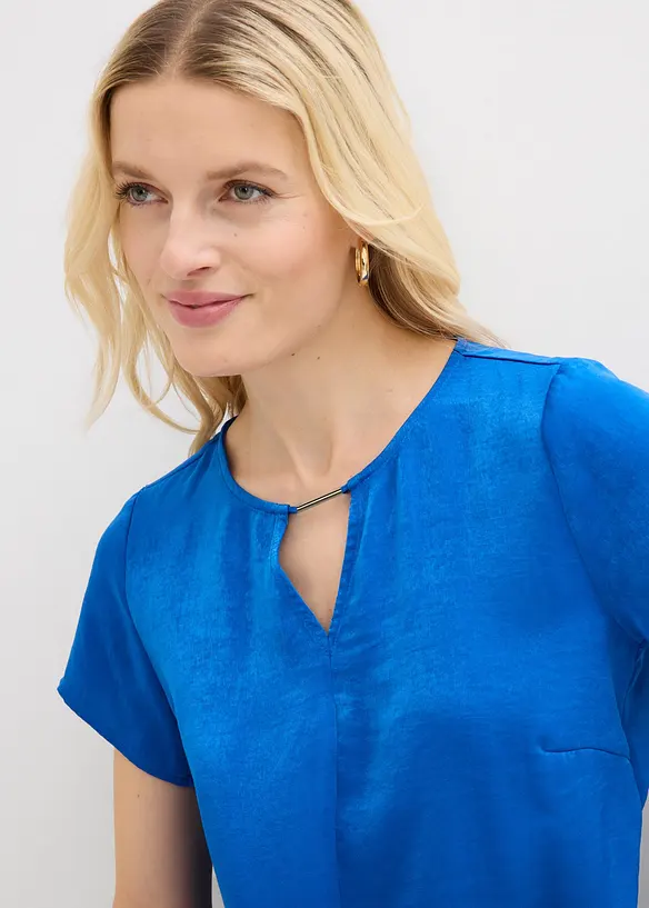 Tunika aus feinem Satin, bonprix