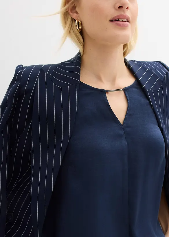 Tunique en satin fin, bonprix