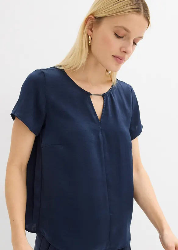 Tunique en satin fin, bonprix