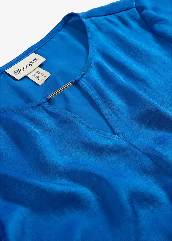 Tunika aus feinem Satin, bonprix