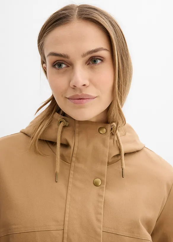 Veste d&eacute;perlante avec doublure &agrave; carreaux, bonprix