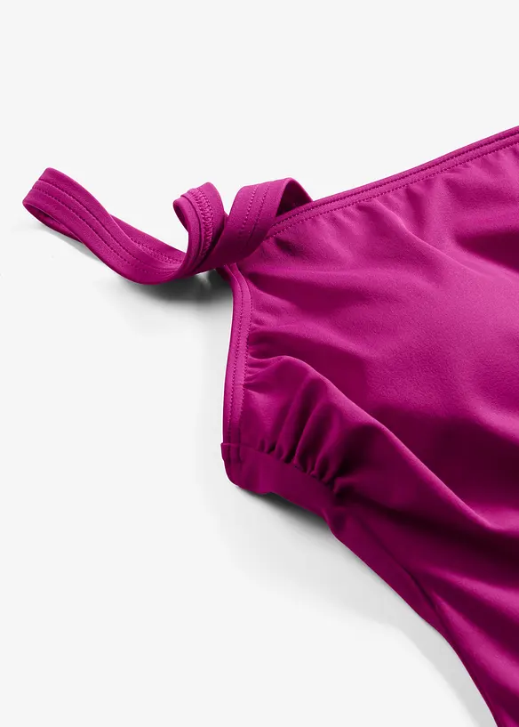 Badeanzug mit eckigem Ausschnitt, bonprix