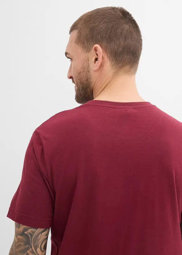 T-Shirt (2er Pack) aus reiner Bio-Baumwolle, bonprix