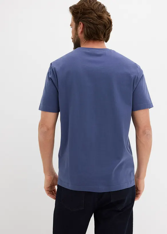 Lot de 2 T-shirts 100% coton, bonprix