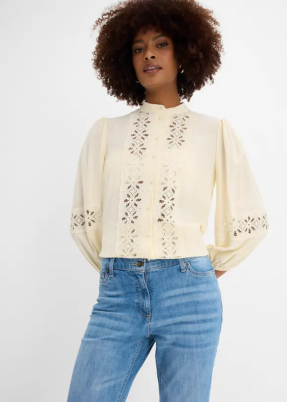 Straight-Jeans Mid Waist, Bequembund, bonprix