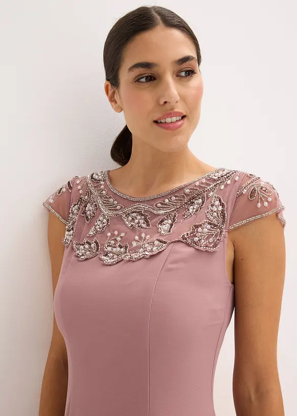 Abendkleid mit Spitzen-Applikation, bonprix