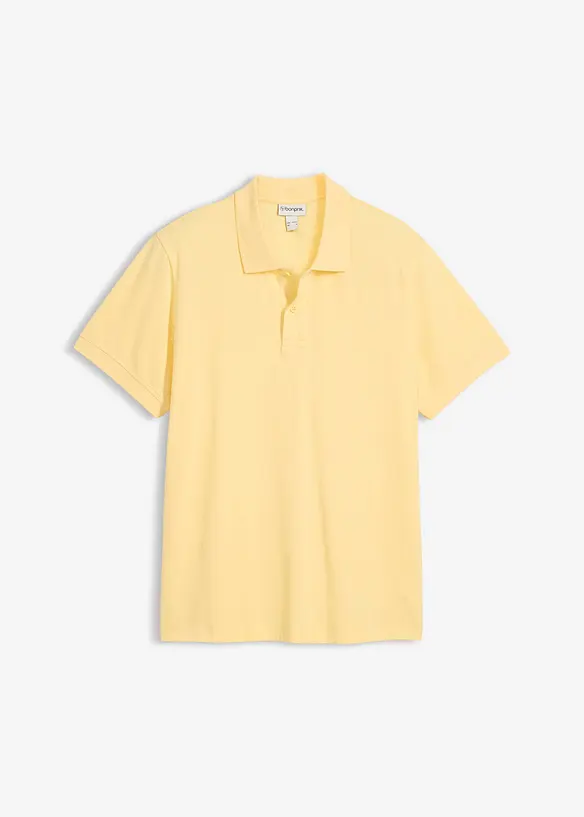 Polo en maille piqu&eacute;e 100% coton, bonprix