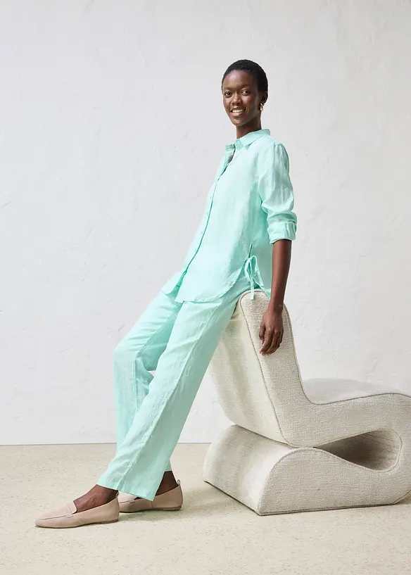 Chemisier 100&nbsp;% lin, bonprix