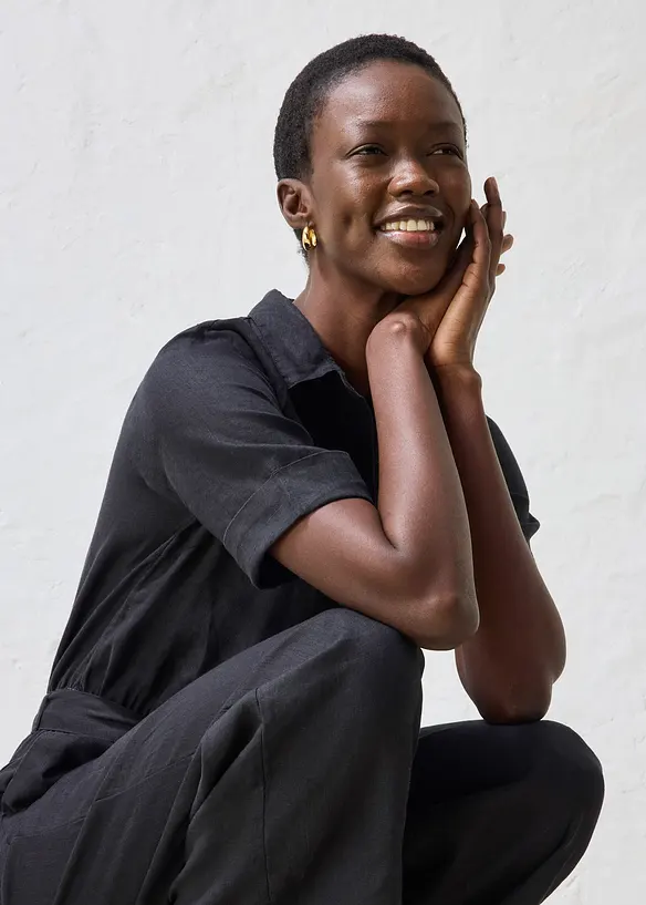 Combinaison 100% lin, bonprix