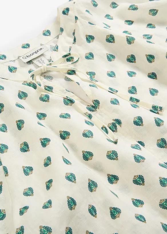 Blouse 100% lin, bonprix