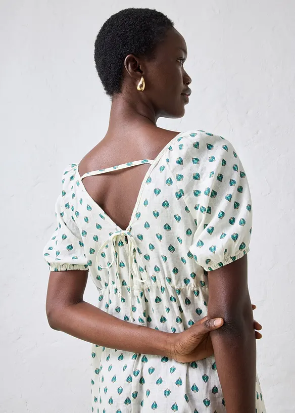 Robe 100% lin, bonprix