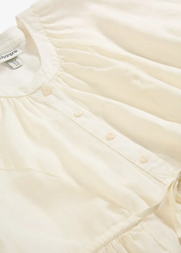 Maxikleid aus reinem Leinen, bonprix