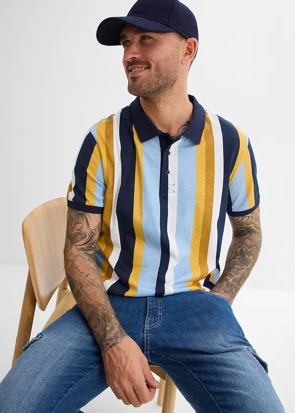 Poloshirt aus reiner Bio-Baumwolle, bonprix