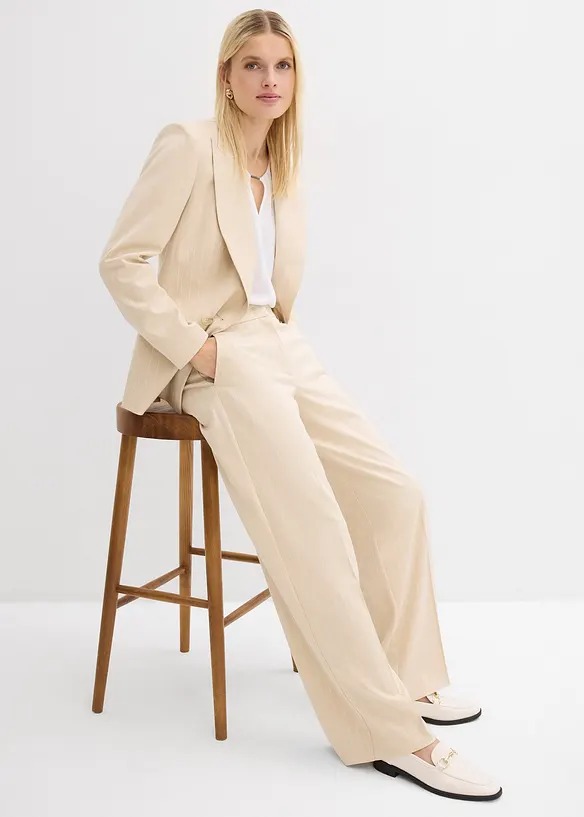 Blazer &agrave; rayures tennis, bonprix